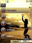 Download mobile theme LOVE CLOCK