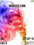 Download mobile theme Rainbow Smoke