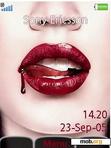 Download mobile theme Bloody Lips