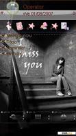 Download mobile theme Miss you