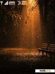 Download mobile theme animated rain