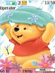 Download mobile theme animated pooh