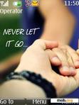 Скачать тему never let you go