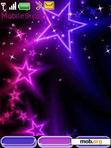 Download mobile theme shineing stars