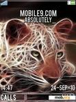 Download mobile theme Fractal Lion