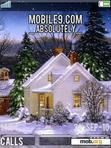 Download mobile theme Animated Snow House