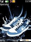 Download mobile theme Blue Nike By ACAPELLA