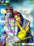 Download mobile theme Radha Krishna