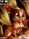 Download mobile theme Animated Little Kitty