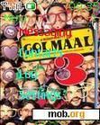 Download mobile theme Golmaal 3 With Tone