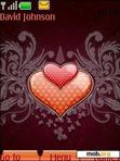 Download mobile theme Double Heart