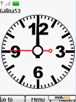 Download mobile theme Analog clock