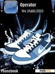 Download mobile theme Blue Nike By ACAPELLA