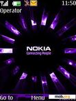 Download mobile theme Purple Lights