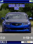 Download mobile theme Honda Accord 7gen Blue