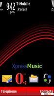 Download mobile theme XpressMusic Red NEW ddppll