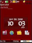 Download mobile theme red abstract