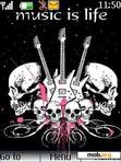 Download mobile theme music skulls