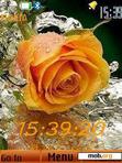 Download mobile theme Flower Clock