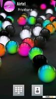 Download mobile theme 3d Glowing Balls by merwynhotbird