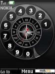 Download mobile theme Black Clock