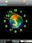 Download mobile theme Abstract Clock