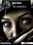 Download mobile theme Arabic Eyes