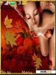 Download mobile theme The first kiss of Autumn