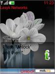 Download mobile theme WhiteFlowers