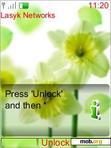 Download mobile theme Green Flower