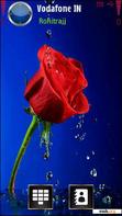 Download mobile theme red rose