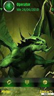 Download mobile theme Green Dragon free Theme