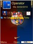 Download mobile theme FC Barcelona