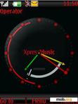 Download mobile theme Xpressmusic Clock