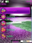 Download mobile theme Purple Night