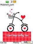 Download mobile theme Loving you