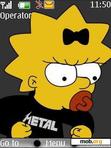 Скачать тему simpsons rock