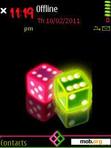 Download mobile theme Colorful Dice