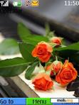 Download mobile theme rose n piano