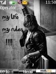 Download mobile theme My Life My Rules