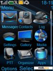 Download mobile theme Light Blue Theme