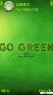 Скачать тему Go green