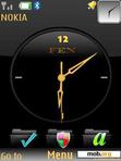 Download mobile theme Analogue Clock