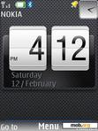 Download mobile theme Htc Style Clock