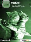 Download mobile theme Green Titanic Cats By ACAPELLA