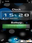 Download mobile theme Battery & Clock