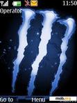 Download mobile theme Blue Monster Energy By ACAPELLA