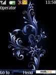 Download mobile theme Blue Abstract Heart By ACAPELLA