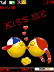 Download mobile theme Kiss Me
