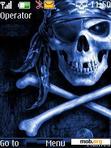 Download mobile theme Scull Of Pirates By ACAPELLA